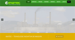 Desktop Screenshot of imatec.ro