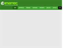 Tablet Screenshot of imatec.ro